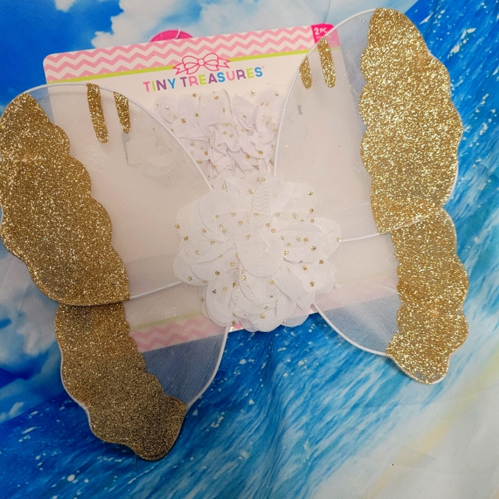 Angel/fairy Wing set with head wrap